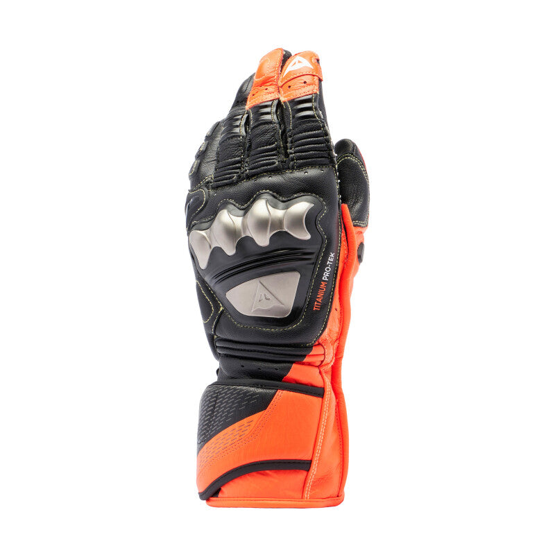 Dainese Full Metal 7 Gloves Black/Red Fluorescent - Medium 2018100014-628-M