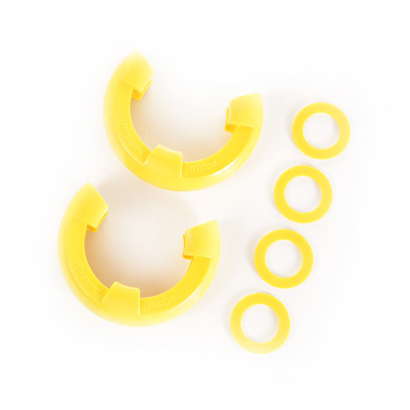 Rugged Ridge Yellow 3/4in D-Ring Isolator Kit 11235.32