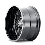 Mayhem 8112 Essex 20x10 / 6x135 BP / -19mm Offset / 106mm Hub Black w/ Milled Spokes Wheel