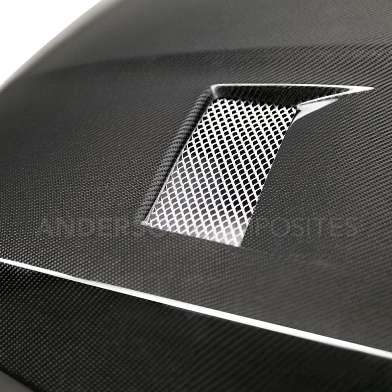 Anderson Composites 2015-2018 Ford Focus Carbon Fiber Type-TM Hood AC-HD16FDFO-TM