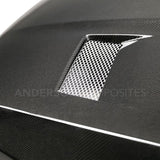 Anderson Composites 2015-2018 Ford Focus Carbon Fiber Type-TM Hood AC-HD16FDFO-TM