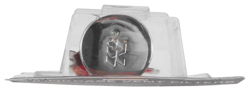 K&N Rubber Base Crankcase Vent Filter - Chrome 1in Flange ID x 2in OD x 1.5in Height 62-1220