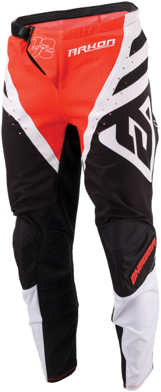 Answer 25 Arkon Nitrus Pants Red/Black/White Size - 28 442450