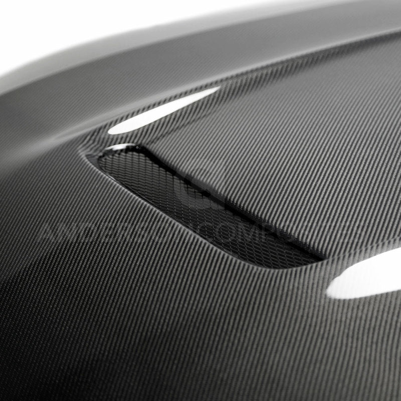 Anderson Composites 2018 Ford Mustang Type-GR Double Sided Carbon Fiber Hood AC-HD18FDMU-GR-DS