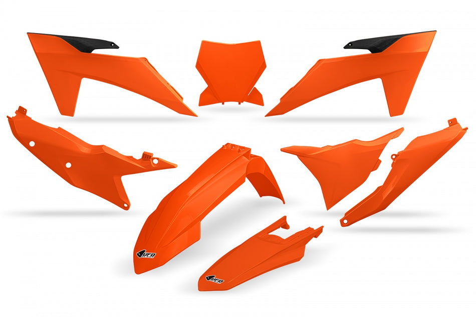 UFO-Ersatz-Bodykit - Orange KTM 125/250/300 SX / 250 /350/450 SX-F 2023 KTKIT529-127