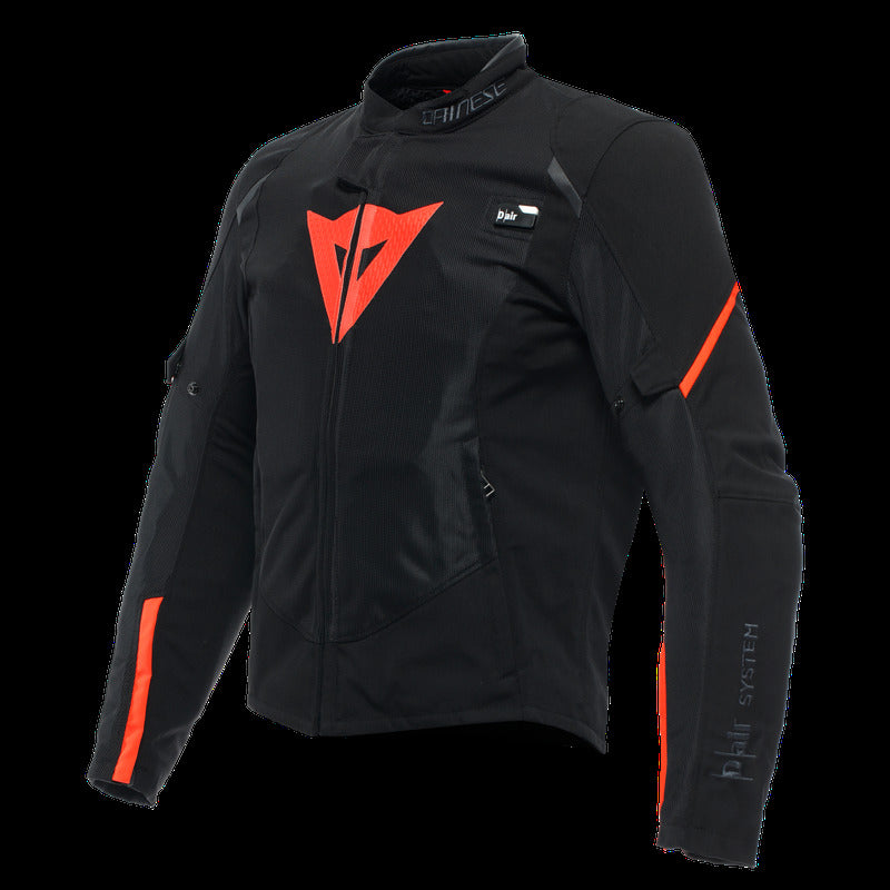 Dainese Smart Jacket Long Sleeve Sportblack/Fluorescent-Red Size - 52 201D20040-628-52