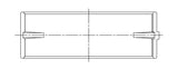 ACL Acura B17A1/B18A1/B18B1 / B18C1/B18C5 VTEC / Honda K20A3/K20A2/K24A 0.025mm Overzized High Perfo 5M1959H-.025