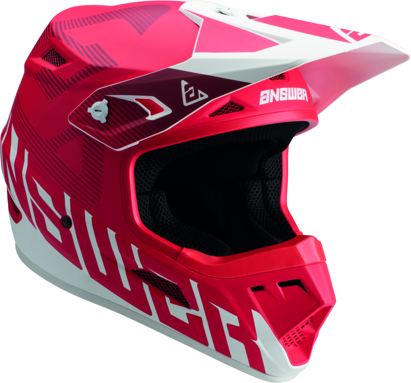 Answer AR1 V2 Bold Helmet Red/White - Large 447646