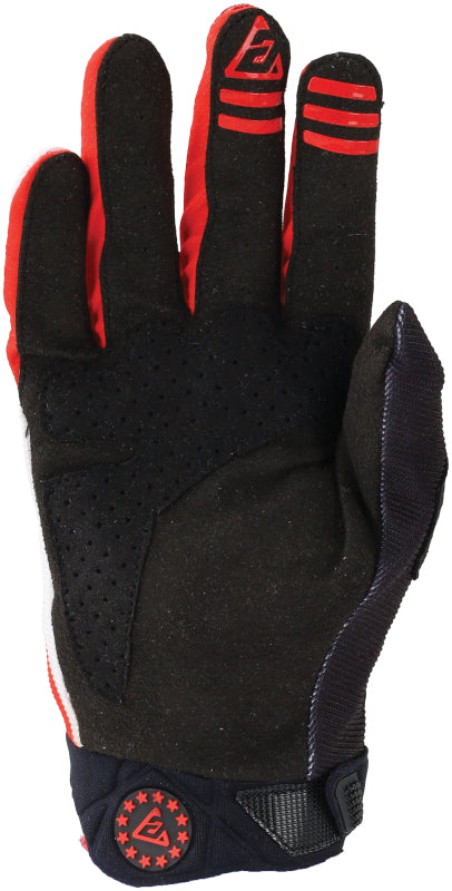 Answer 25 Peak Flo Gloves Black/Red/White Youth - XS 442886