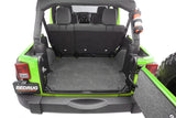 BedRug 07-10 Jeep JK Unlimited 4Dr Rear 5pc Cargo Kit (Incl Tailgate & Tub Liner) BRJK07R4