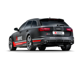 Akrapovic 14-17 Audi RS6 Avant (C7) Evolution Line Cat Back (Titanium) w/ Carbon Tips S-AU/TI/3H