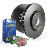 EBC S11 Kits Greenstuff Pads and RK Rotors S11KF1429