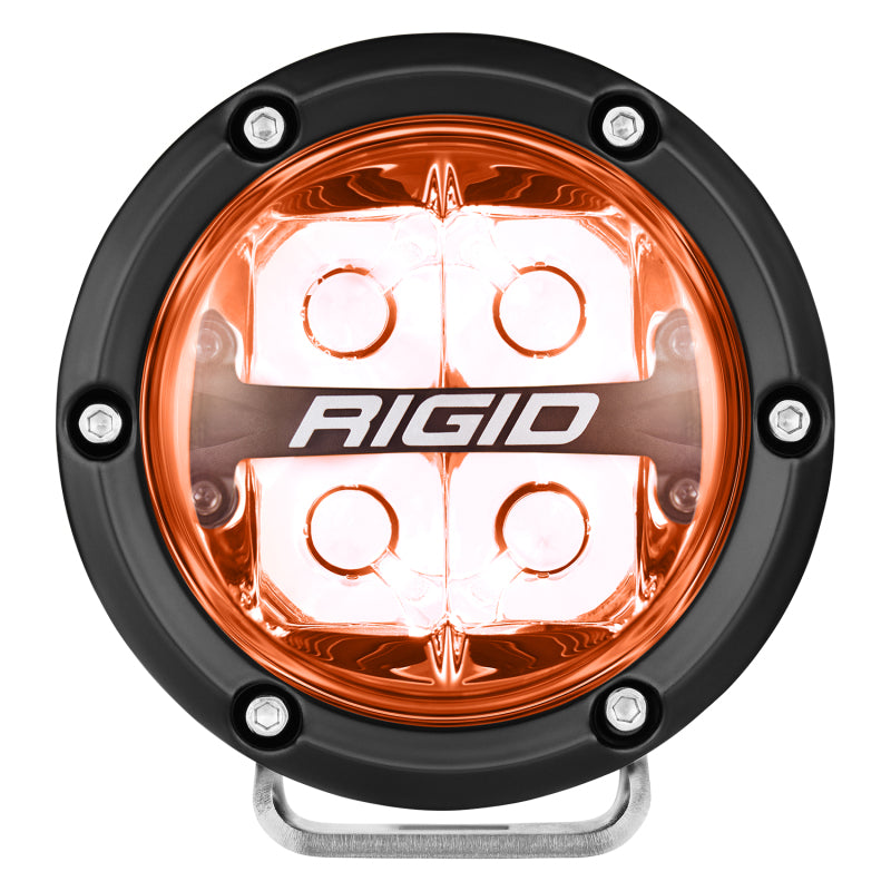 Rigid Industries 360-Series 4in LED Off-Road Spot Beam - RGBW (Pair) 36402