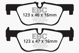 EBC 14+ BMW 228 Coupe 2.0 Turbo ATE calipers Redstuff Rear Brake Pads DP32132C