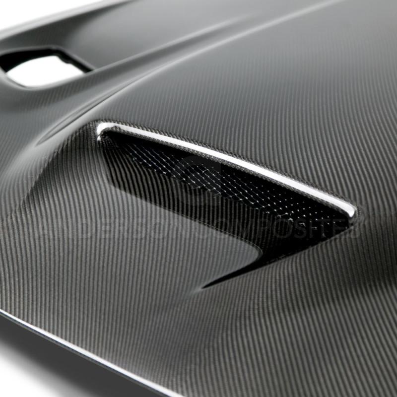 Anderson Composites 15-16 Dodge Challenger Hellcat Carbon Fiber Hood AC-HD15DGCHHC-OE