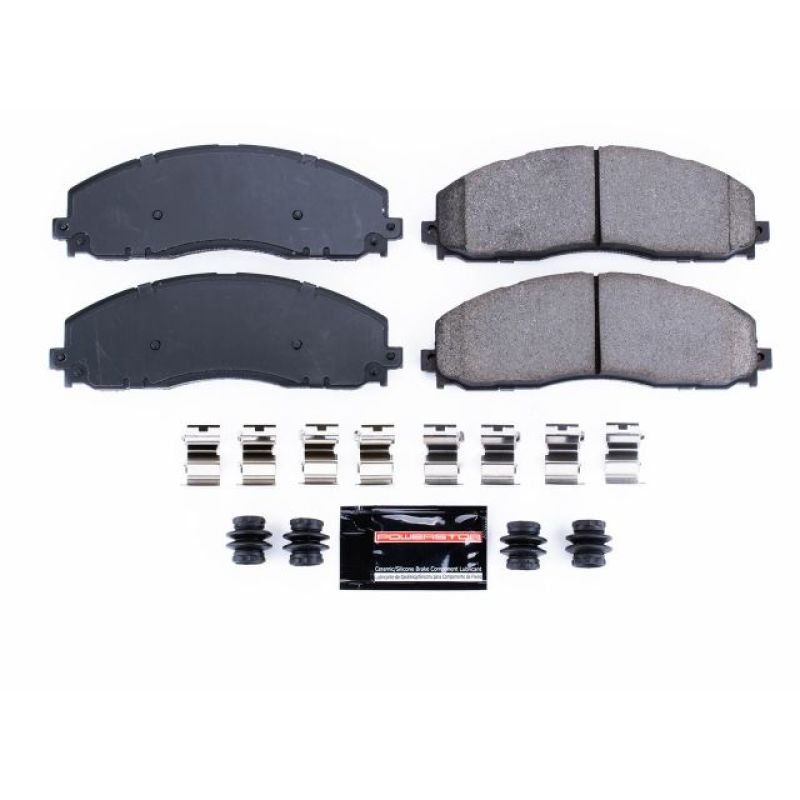 Power Stop 12-19 Ford F-250 Super Duty Front Z23 Evolution Sport Brake Pads w/Hardware Z23-1680