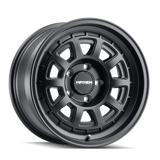Mayhem 8303 Voyager 18x9 / 5x127 BP / 0mm Offset / 71.5mm Hub Matte Black Wheel