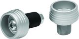 Kuryakyn Lodestar Front Axle Slider Silver 3816