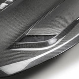 Anderson Composites 16-19 Chevrolet Camaro Double Sided Carbon Fiber Type-T2 Style Hood AC-HD19CHCAM-T2-DS