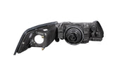 ANZO 1999-2004 Ford Mustang Crystal Headlights Black 121040
