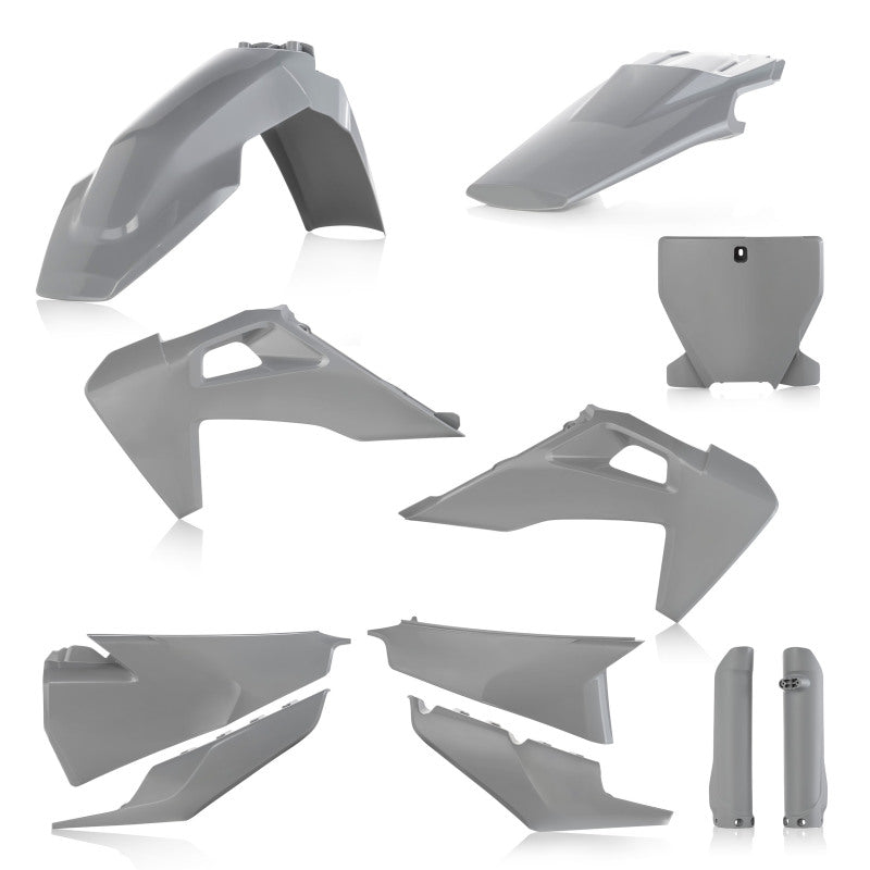 Acerbis 19-22 Husqvarna 125-450 TC/ FX/ FC/2019 TX300/ 20-22 TX300i Full Plastic Kit - Gray 2726550011