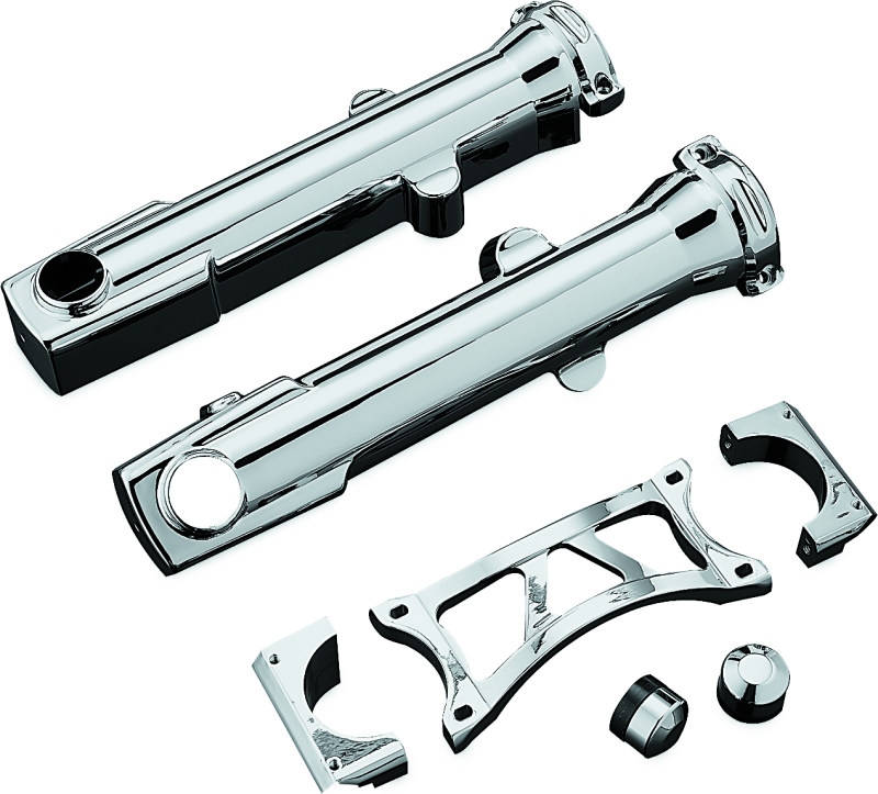 Kuryakyn Fork Skins For 04-Up XL Chrome 7202