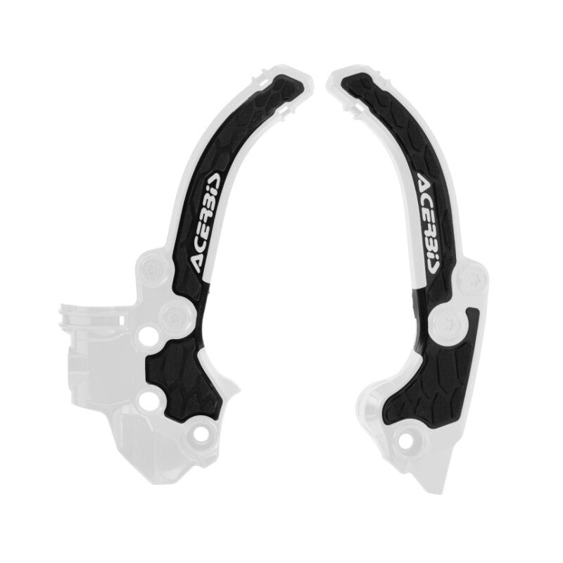 Acerbis 2024 KTM SX50 X-Grip Frame Guard - White/Black 2985911035