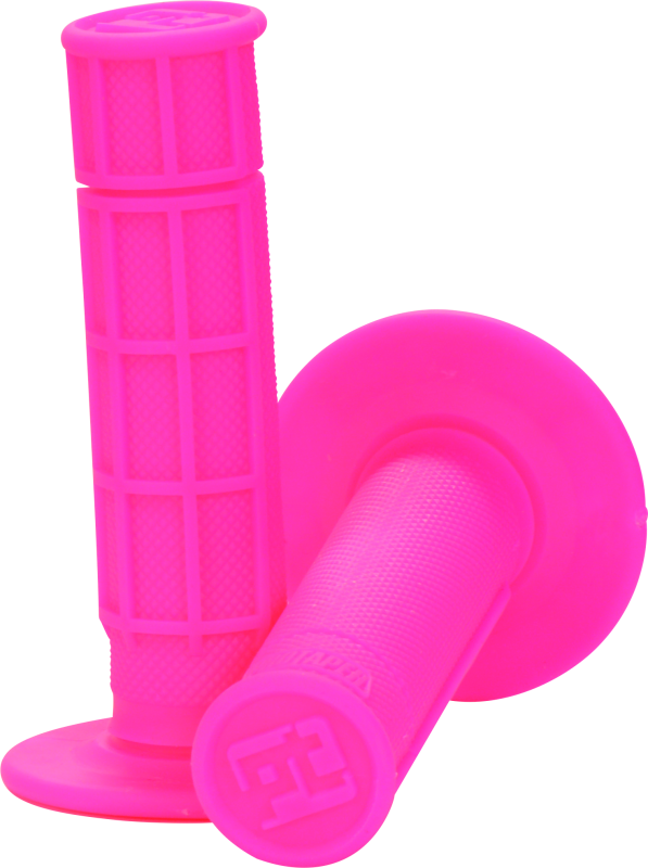 ProTaper 1/2 Waffle Grips - Neon Pink 24040