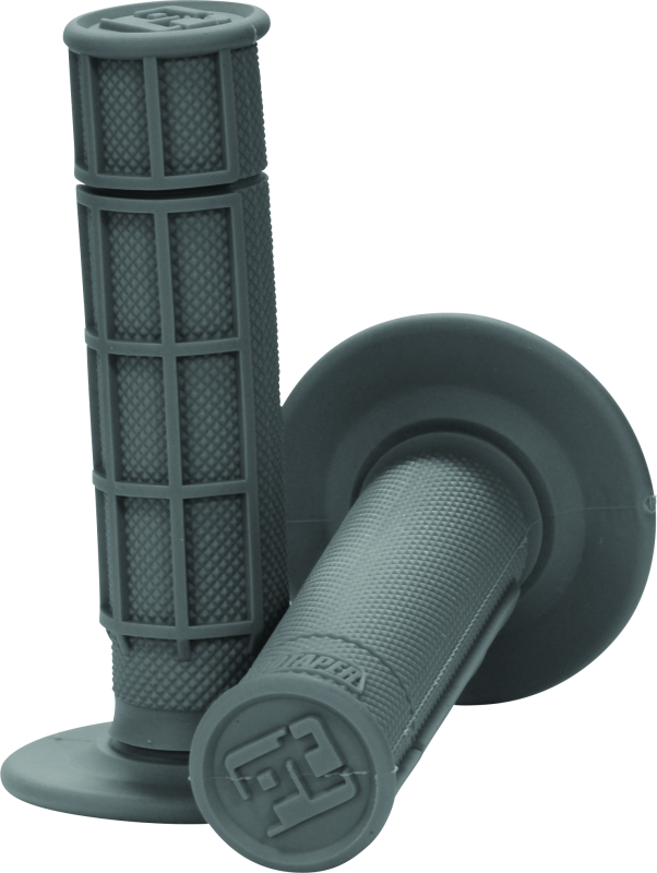 ProTaper Race Cut 1/2 Waffle Grips - Grey 24035