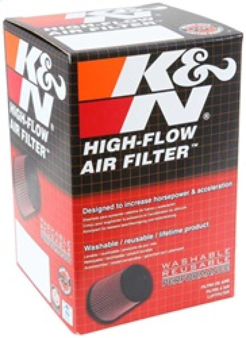 K&N Universal Rubber Filter 2-7/16in Flange ID x 4-1/2in OD x 4-5/16in OD-T 5in Height RU-0840