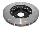 DBA 2012 Lotus Exige Front Slotted 5000 Series 2 Piece Rotor Assembled w/ Black Hat