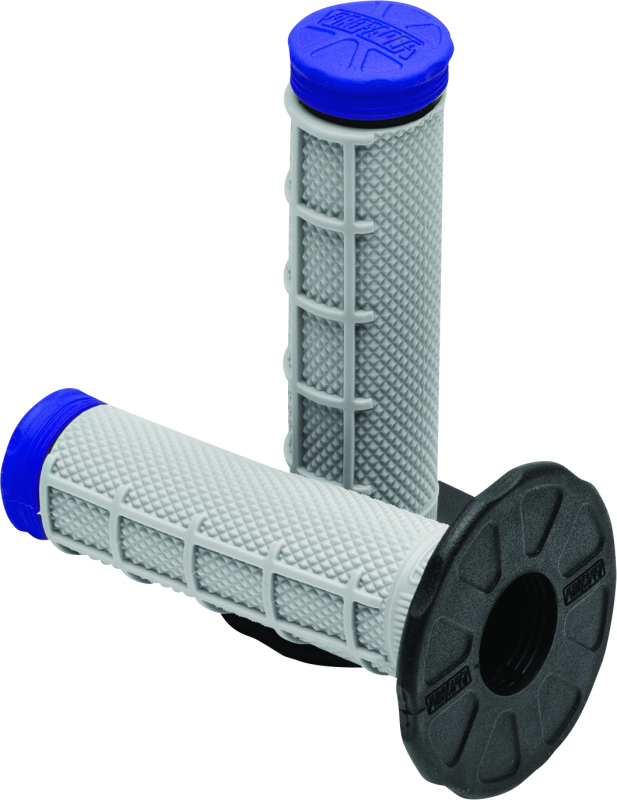 ProTaper Tri Density MX 1/2 Waffle Grips - Blue 24861