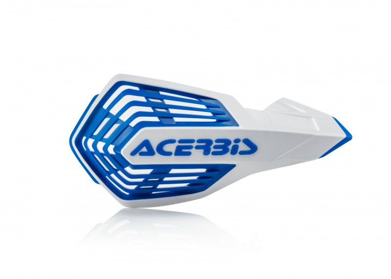 Acerbis X-Force Handguard - White/ Blue 2801961029