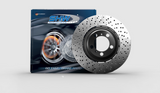 SHW 11-16 BMW M5 4.4L Right Rear Cross-Drilled Lightweight Brake Rotor (34212284104) BRR48181