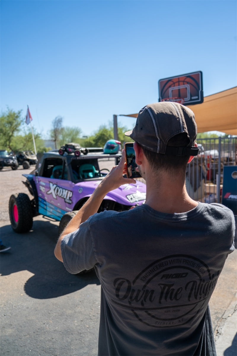 Rigid Industries x SHREDDY 360-Series 6in Lights w/Wt Bcklght (2) + 6 Covers (2 Pink/2 Teal/2 Blk) 36204-SHREDDY