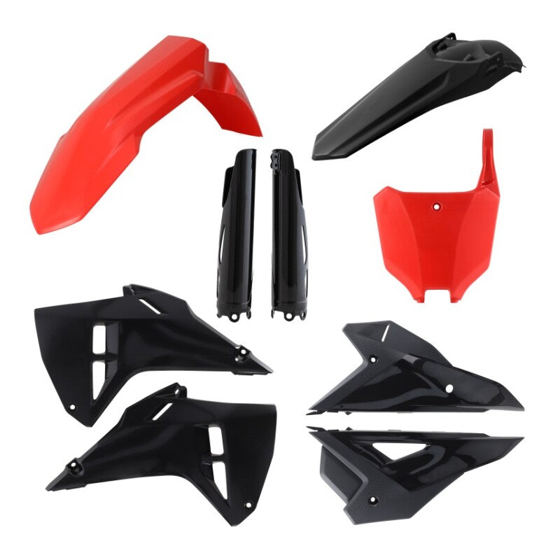 Acerbis 2025 Honda CRF250R/RX/ CRF450R/RX Full Plastic Kit - Red/Black 2985981018