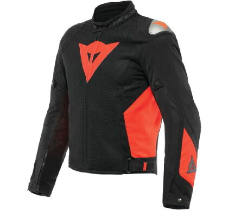 Dainese Energyca Air Tex Jacket Black/Fluorescent-Red Size - 52 201735241-628-52