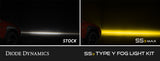Diode Dynamics 22-24 Subaru Forester/Crosstrek  SS3 Type Y Fog Light Bracket Kit
