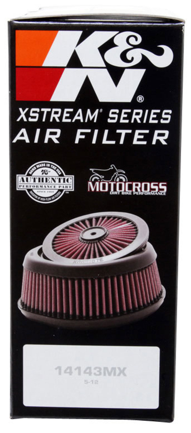 K&N  XStream Motorcross Replacement Air Filter-2013 HONDA CRF450R 449 HA-4513XD