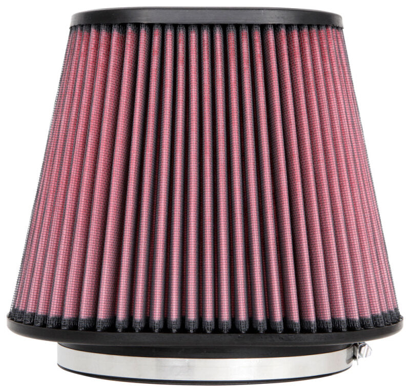 K&N Universal Clamp-On Air Filter 7in x 5-3/16in Flange 10in x 6-1/4in B 6-3/4in x 4-1/2in T 8in H RU-5292