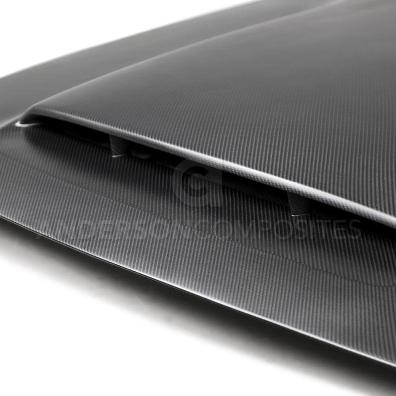 Anderson Composites 2018 Dodge Demon Type-OE Dry Carbon Fiber Hood AC-HD18DGCHDM-OE-DRY