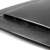 Anderson Composites 2018 Dodge Demon Type-OE Dry Carbon Fiber Hood AC-HD18DGCHDM-OE-DRY