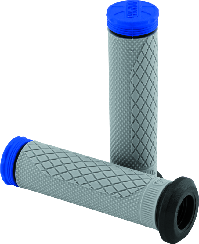 ProTaper Tri Density Full Diamond ATV Grips - Blue 24879