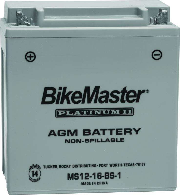 BikeMaster AGM Battery - MS12-16-BS-1 780771