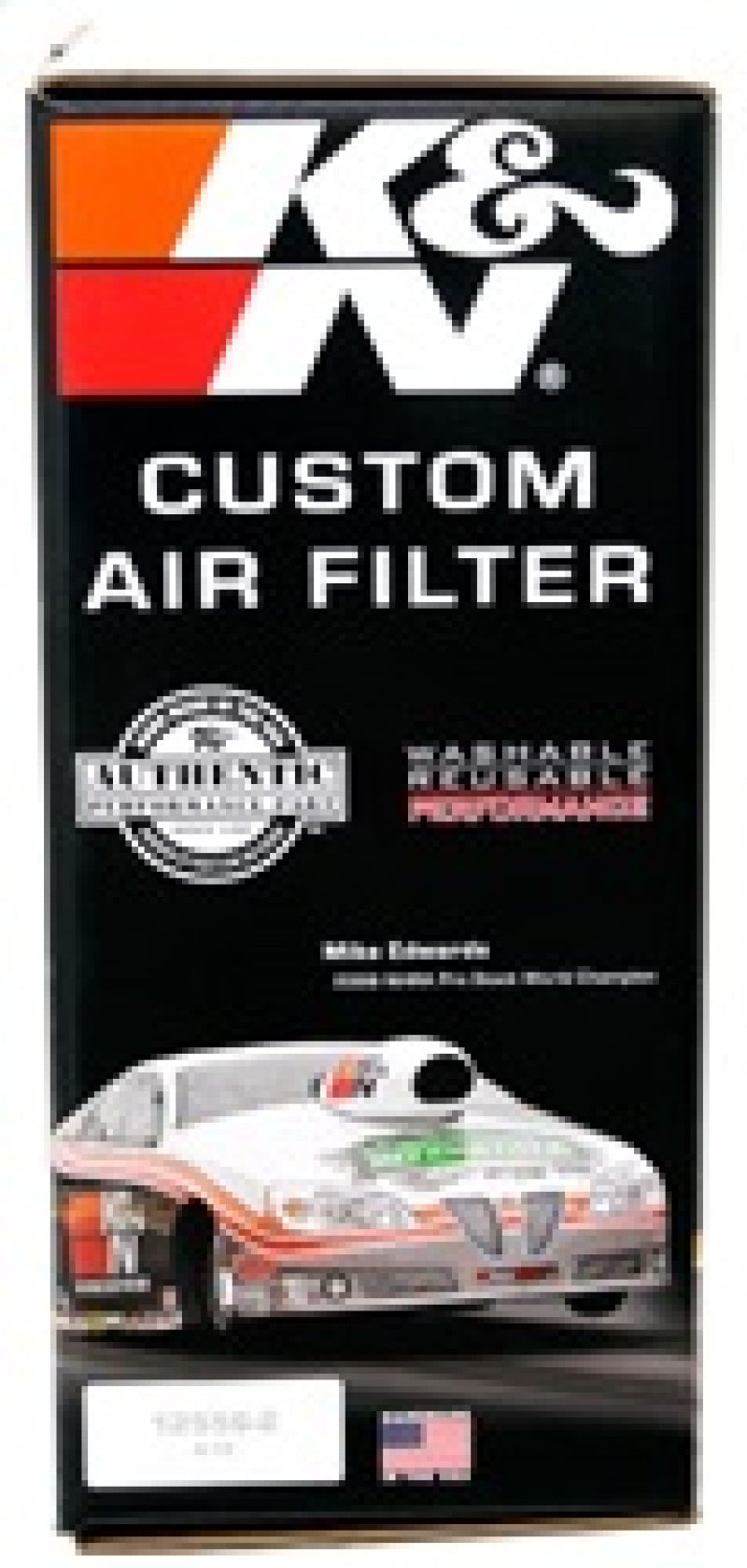 K&N X-Stream Round Custom Top Assembly Filter - Red 12in ID 5.125in Inlet Dia 2.313in Height 66-3000