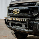 KC HiLiTES 11-16 Ford Super Duty Front Bumper Light Bar Mount For 40in Flex Era LED Light Bar 7353
