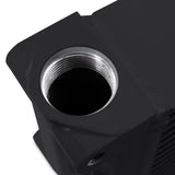 Mishimoto Heavy-Duty Oil Cooler - 17in. Same-Side Outlets - Black MMOC-SSO-17BK