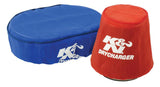 K&N Precharger Wrap Red Honda 4.5in top ID 5.125in Base ID