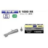 Arrow BMW S1000RR '17 Homologierter Nichrom Pro Race Schalldämpfer mit geschweißtem Verbindungsrohr für Original- und Arrow-Sammler 71868pri