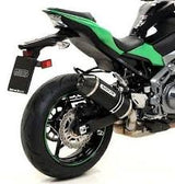 71856AKN  Arrow Race-Tech Slip-on Exhaust, Aluminum Dark for Kawasaki Z900 17-24